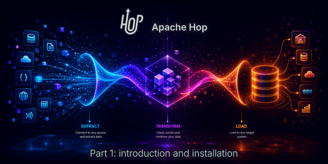 Apache Hop 101, introduction and installation Apache Hop 101, introduction and installation